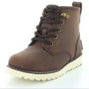 Ugg Waterproof Kids Sherpa Lined Winter Outdoor Lace Up Boys boots